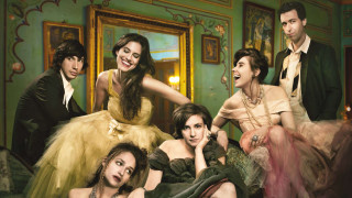 Group people pose picture room - feminist free wallpaper