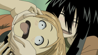 Woman hugging smiling aya goda - comic free wallpaper