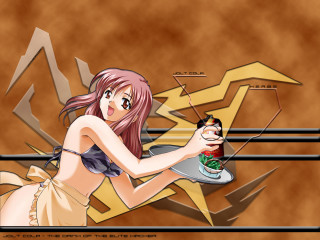 Woman cake star anime bikini - a cake free wallpaper for desktop