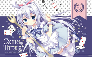 Girl broom cards neck caption - tarot card free wallpaper