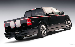 Black truck red stripe white 2 - a white background behind free wallpaper