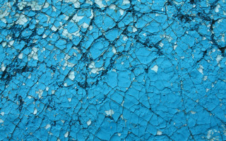 Blue cracked surface white dots - cracked free wallpaper