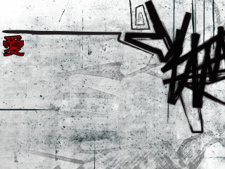 Black white stay alive graffiti - alive free wallpaper