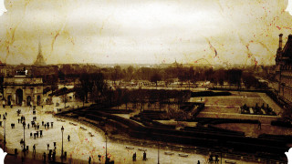 City people clocktower cloudy sky - a clock tower in the background free wallpaper