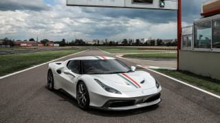 White sports car race track 6 - dream free wallpaper