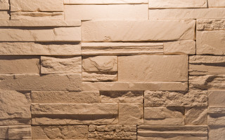 Stone wall light clock texture - the wall above free wallpaper