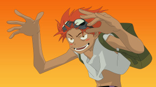 Eizan kikukawa cartoon backpack sunglasses - his head free wallpaper