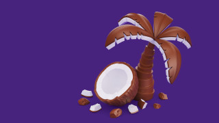 Chocolate palm tree broken pieces - broken free wallpaper for desktop