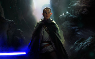 Woman star wars cave lightsaber - a cave free wallpaper
