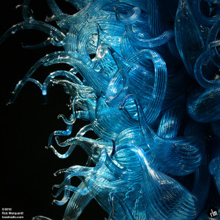 Blue glass sculpture water droplets - water droplet free wallpaper for tablet