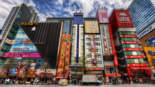 Tokyo cityscape skyline architecture pagoda - tall building free wallpaper for desktop