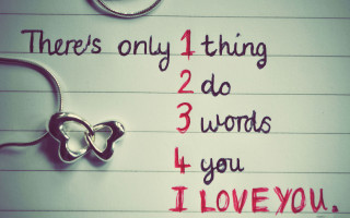 Note heart words written image - a note free wallpaper