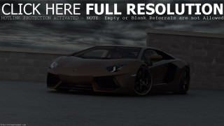 Brown sports car brick wall 7 - here full resolution free wallpaper