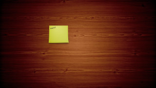 Sticky note wooden surface postminimalism - sticky free wallpaper