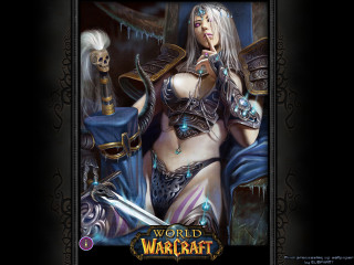 Dark skinned fantasy woman sword - tarot card free wallpaper