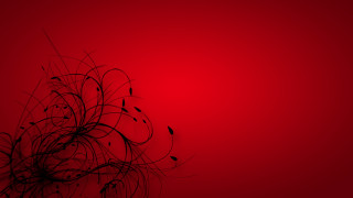 Red background black swirls pattern - alison kinnaird free wallpaper for desktop