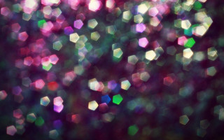 Blurry lights night sky holography 2 - a blurry photo of a bunch free wallpaper