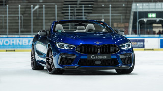 Blue bmw convertible ice rink - convertible free wallpaper