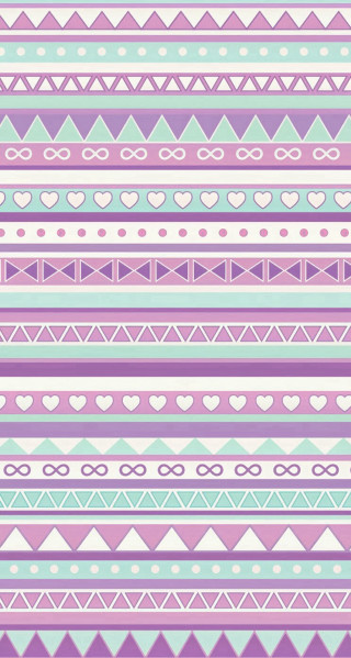 Hearts lines pattern purple background - heart free wallpaper for mobile