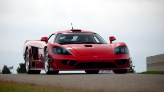 Red sports car road building 2 - f 8 aperture free wallpaper for desktop