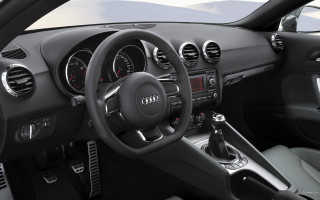 Car dashboard mountains futurism 3d - wheel and dashboard free wallpaper
