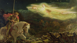 Man horse woman bird pre - pre free wallpaper