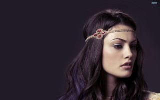 Gothic woman flower headpiece headband - a headband free wallpaper