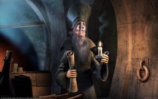 Cartoon character candle room stone - a cartoon character holding free wallpaper for desktop