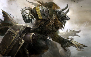 Armor demon sword fantasy rah - warhammer free wallpaper