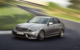 Silver car green field hillside - a lush green field free wallpaper