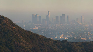City skyline hill evocative matte - free halloween wallpaper