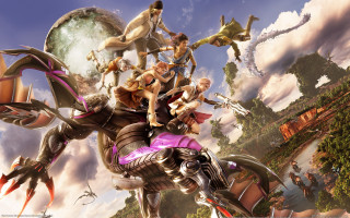 Futuristic robot children city sky - a giant robot free wallpaper