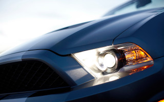 Car headlight closeup lights photorealism - its light free wallpaper