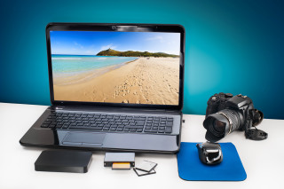 Laptop camera mousepad productphotography stockphoto - a mouse free wallpaper