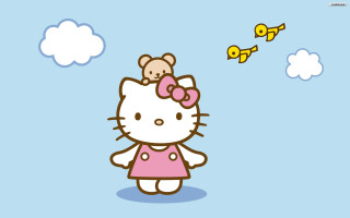 Hello kitty wallpaper teddy bear - kitty wallpaper free wallpaper