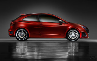 Red car dark room reflective - reflective free wallpaper for desktop