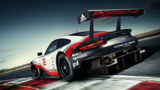 Porsche racecar mountain road 4kuhd - a race track free wallpaper