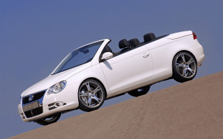 White convertible hillside blue sky - convertible free wallpaper
