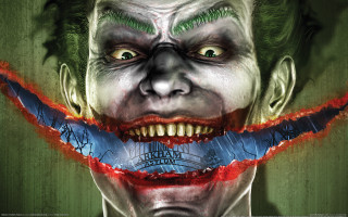 Joker toothbrush green eyes beard - charles codman free wallpaper