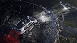 Car rocky road river bridge 2 - the roof free wallpaper