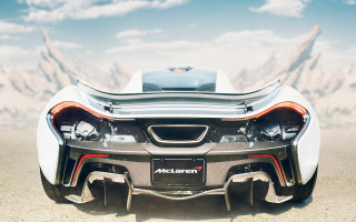 Desert mountains cloudy sky futuristic - the desert free wallpaper