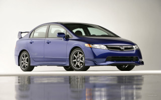 Blue honda civic black rim - a black rim free wallpaper