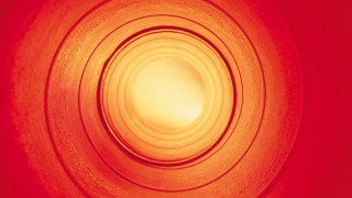 Red room circular light kinetic 2 - anish kapoor free wallpaper