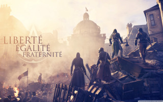 Liberte egalite fraternite group rubble - top of a pile free wallpaper