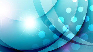 Blue abstract circles lines glow - soft free wallpaper for desktop