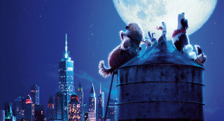 Animals tower cityscape fullmoon night - full moon free wallpaper