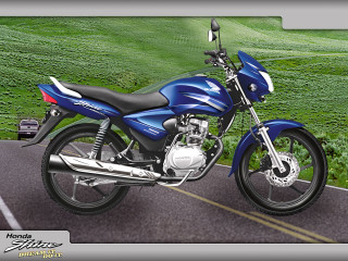 Blue motorcycle road grass hill - a blue motorcycle free wallpaper