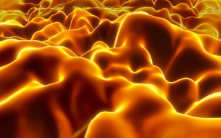 Rock lava orange fire sparks - subsurface free wallpaper for desktop