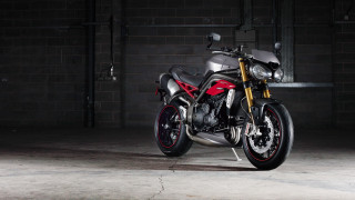 Motorcycle garage brickwall blackdoor redtire - a garage free wallpaper