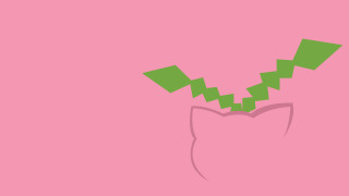 Pink background green vase green - pop art free wallpaper